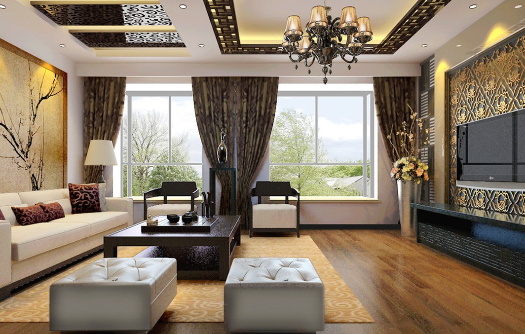 Wall designs for living room Office: impressive wall design ideas for living room 14 with elegant designs LXCDMQC