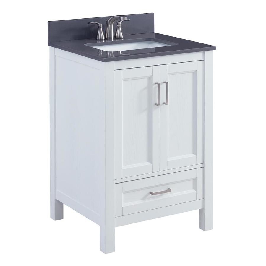 white bathroom washbasin scott living durham white oak washbasin with gray artificial stone WGRHEGEO