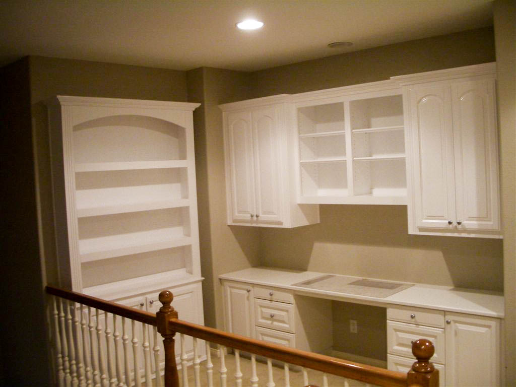 white home office cabinets LPKNMQU