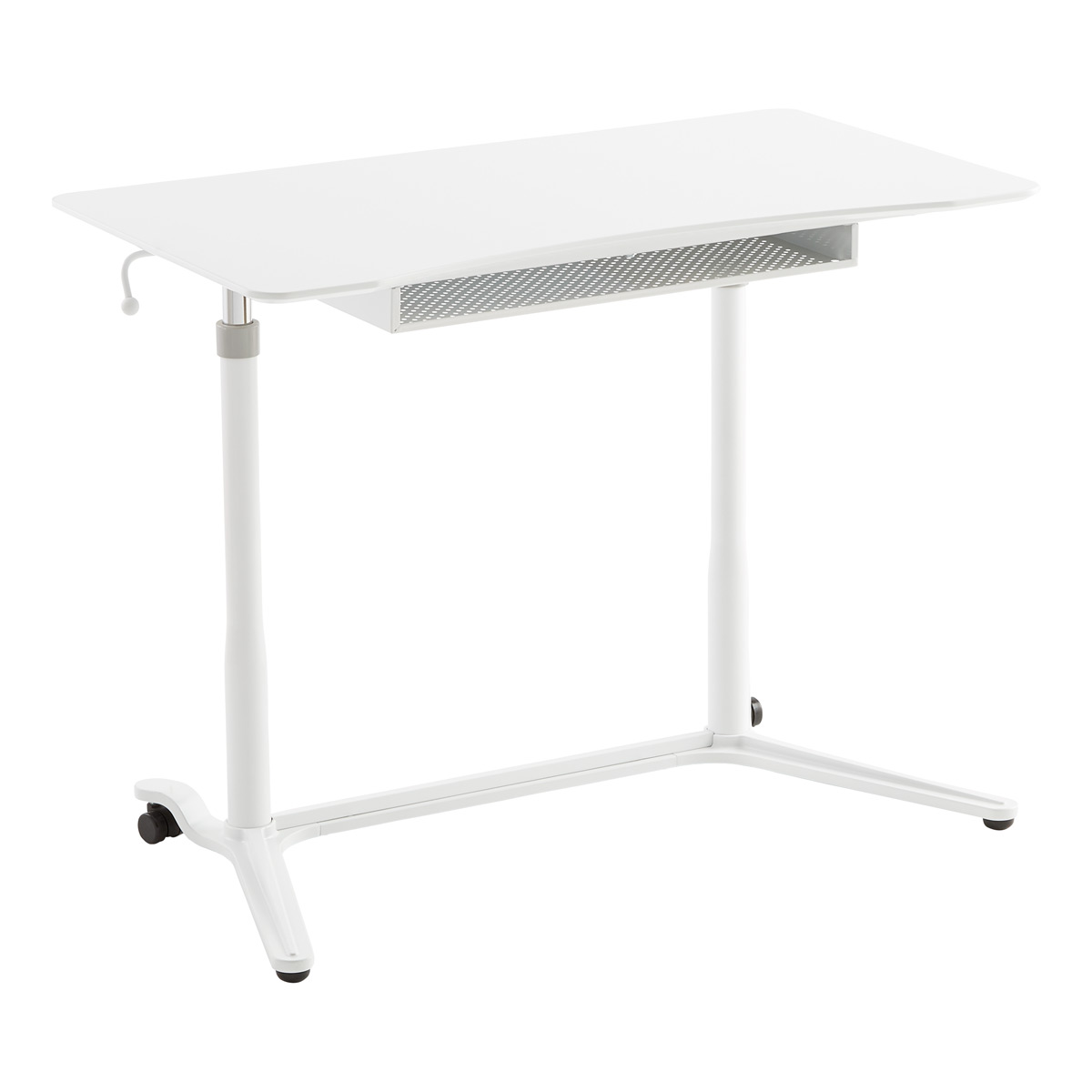 white large adjustable standing desk YPOFLQS