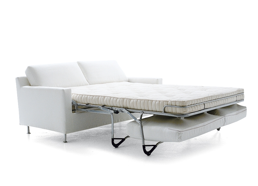 white sofa bed sofa, modern sofa bed white cloth Rangaka iron plus white rectangular XFAXXKG