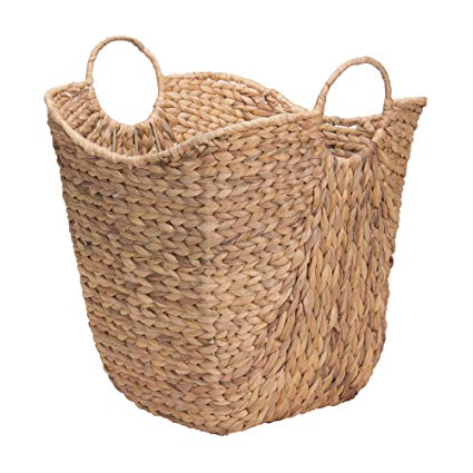 wicker baskets household supplies ml-4002 high water hyacinth wicker basket with handles |  KIFNJYR