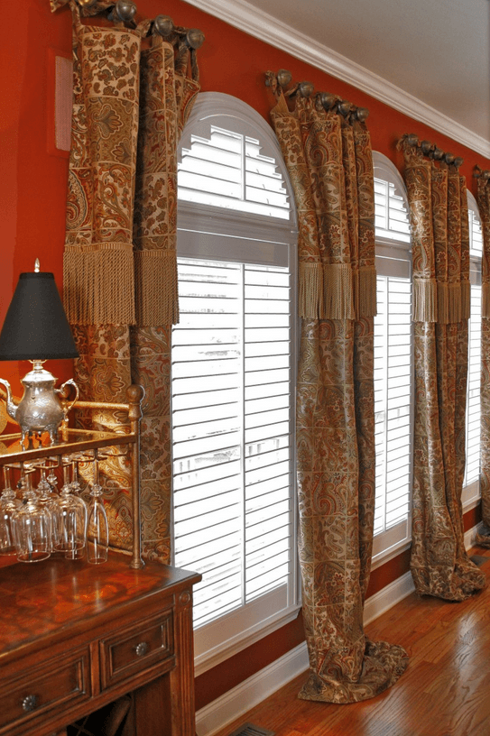 Window treatments to combine with LEDLNTR plantation shops