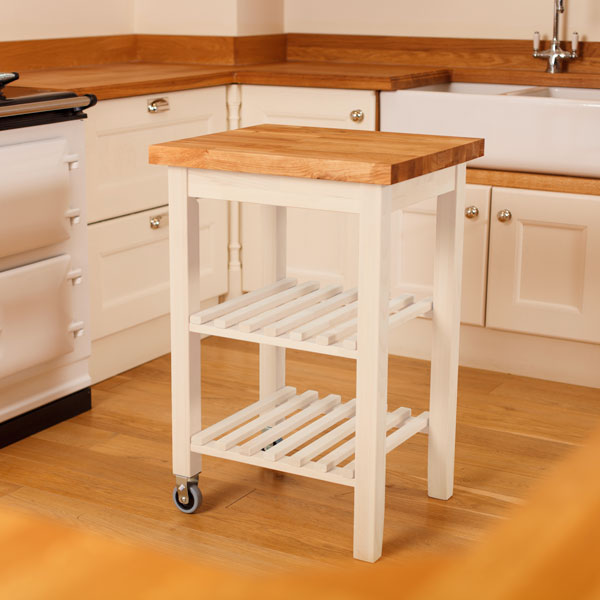 Wooden kitchen trolley NVEBCUH