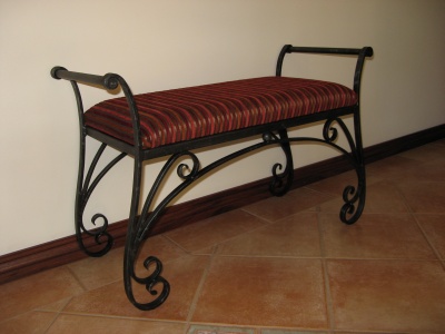 Wrought iron furniture for indoor use.  YYHPZQT