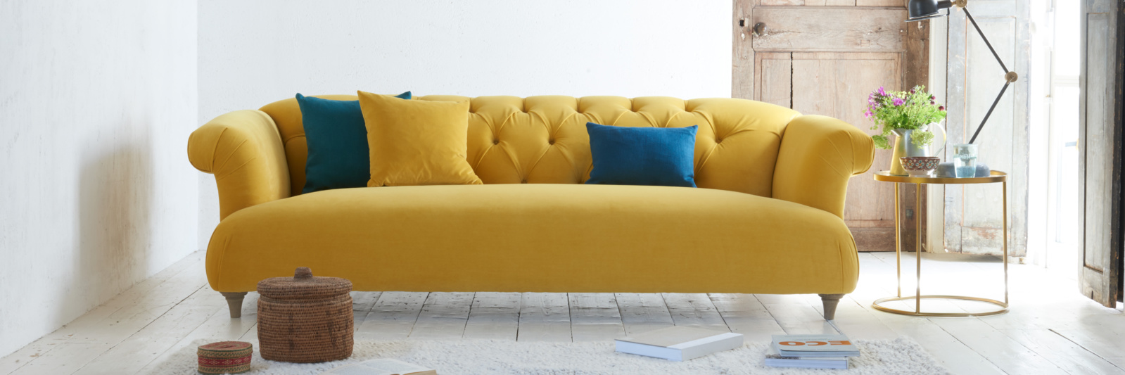 yellow sofa dixie yellow velvet sofa JTEMZDF