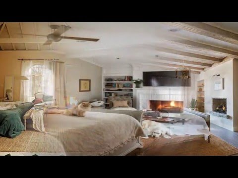 Super cozy and comfortable bedroom with fireplace - YouTu