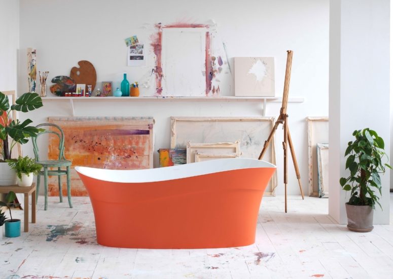 Victoria + Albert Colorful bathtubs for modern homes - DigsDi