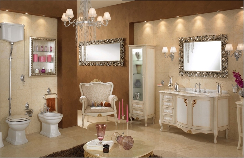 Luxury classic bathroom furniture by Lineatre - DigsDi