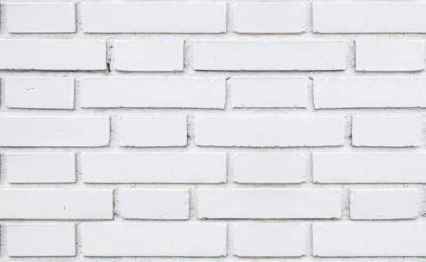 Rustic White Brick Wall Seamless Texture |  White brick walls.