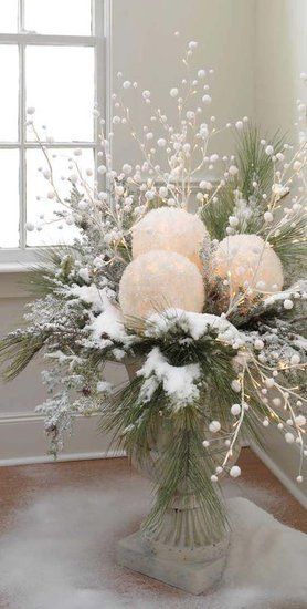 Trendy Tree |  Christmas decoration, white Christmas decoration.