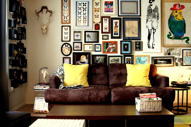 My Houzz: Quirky art and curios in an Ohio rental