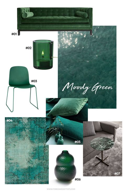 Color Coded: Dark green moody hues in Malaysia |  Green colour .