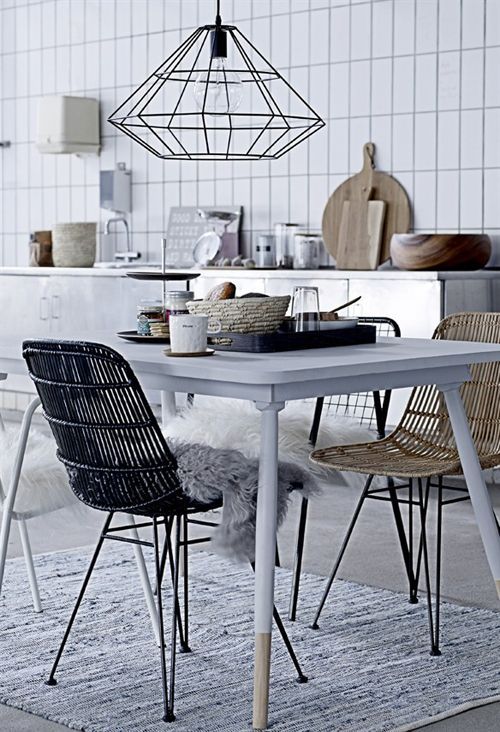 20+ trendy geometric decor ideas for your dining area.