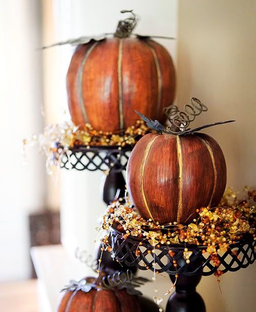 52 autumn pumpkin stands for outdoor and indoor decoration - DigsDi