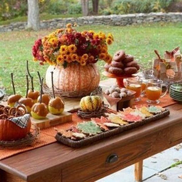 Fabulous Fall Party Ideas |  Fall party, fall entertaining, baby.