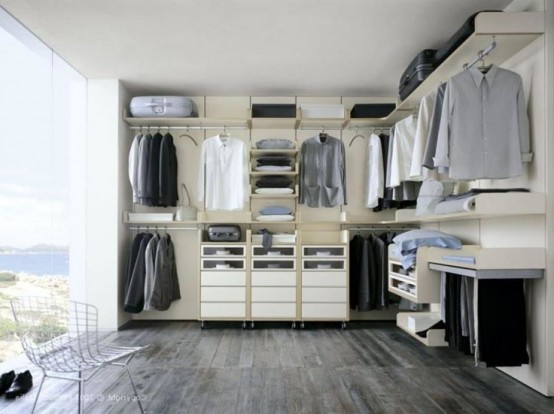 45 Stylish Minimalist Closet Design Ideas - DigsDi