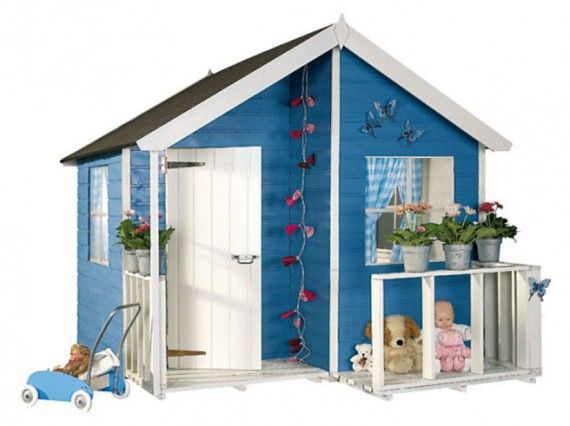 Bright and cool outdoor children's playhouses by Cerland |  child's play.