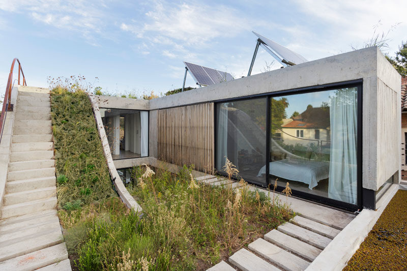 The MeMo house has a garden that extends over three levels