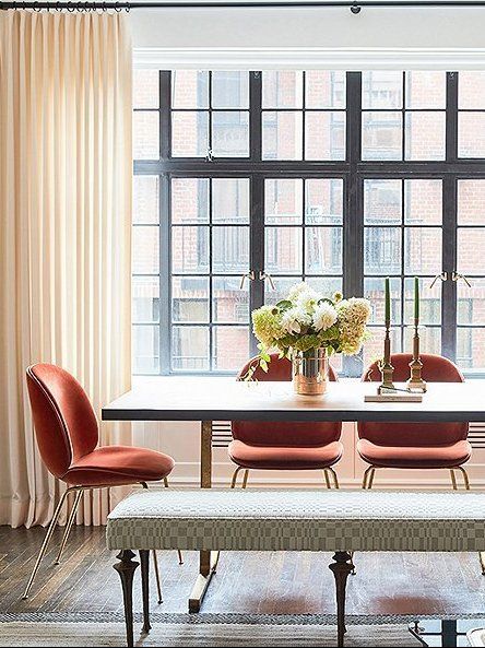 Designer Bennett Leifer infused his pre-war apartment.