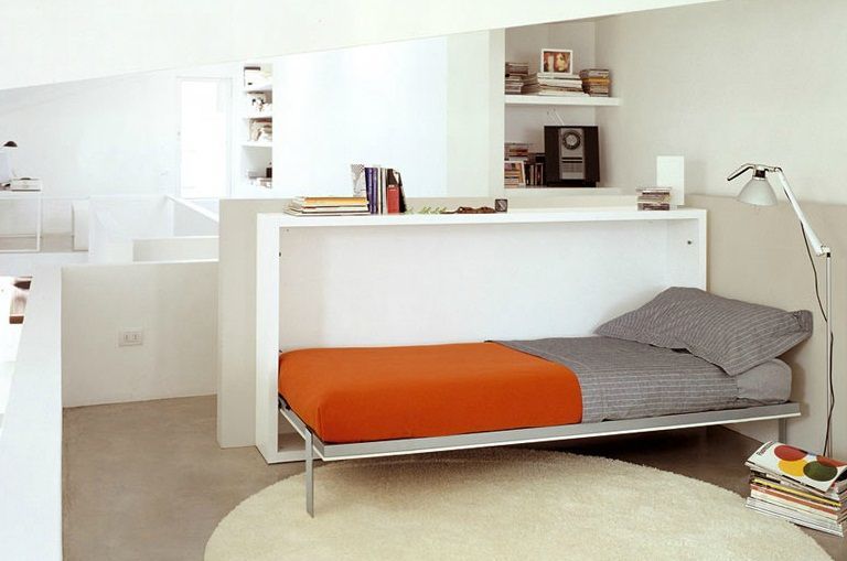 Smaller bed |  murphy bed diy, beds for small spaces, murphy bed ik