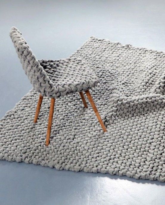 28 cozy and comfy crocheted pieces for home decor |  DigsDigs.