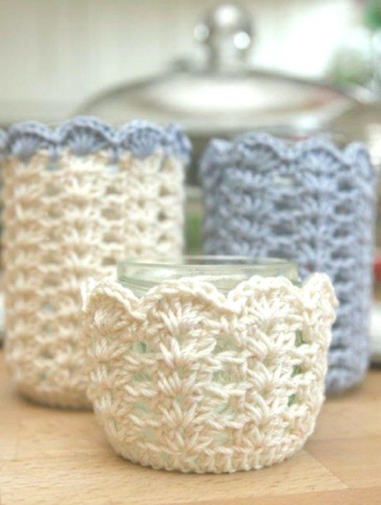28 cozy and comfy crocheted pieces for home decor |  DigsDigs.
