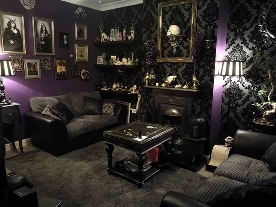 73 Gorgeous Halloween Living Room Decor Ideas - artmyide