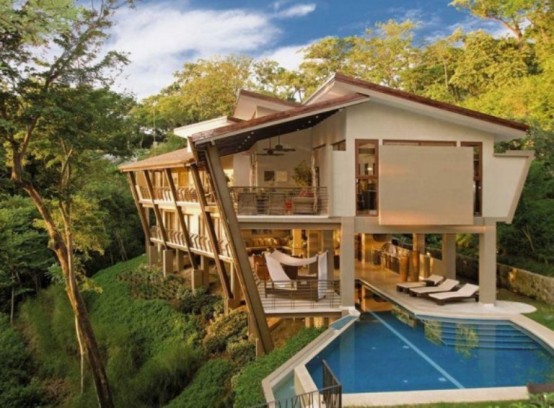 Fantastic Tropical Home for Costa Rica Jungle Vacation - DigsDi