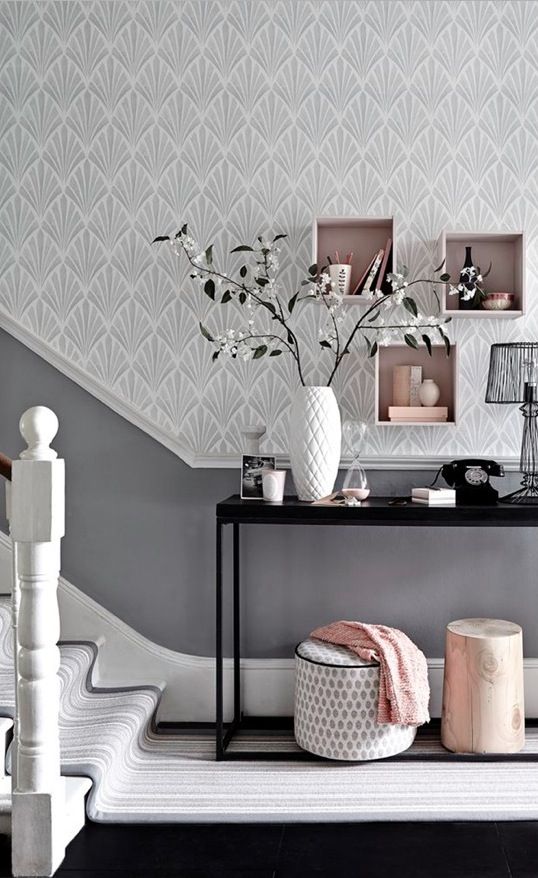 Metallic gray and pink: 27 trendy living ideas - DigsDi