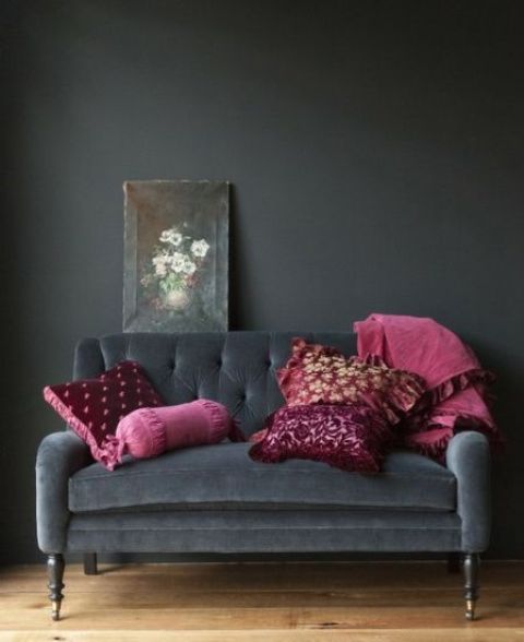 Metallic Gray and Pink: 27 Trendy Home Decor Ideas - DigsDi