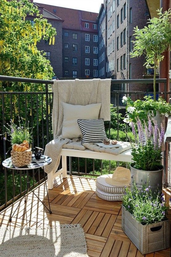 31 creative yet simple decorating ideas for the summer balcony |  small .