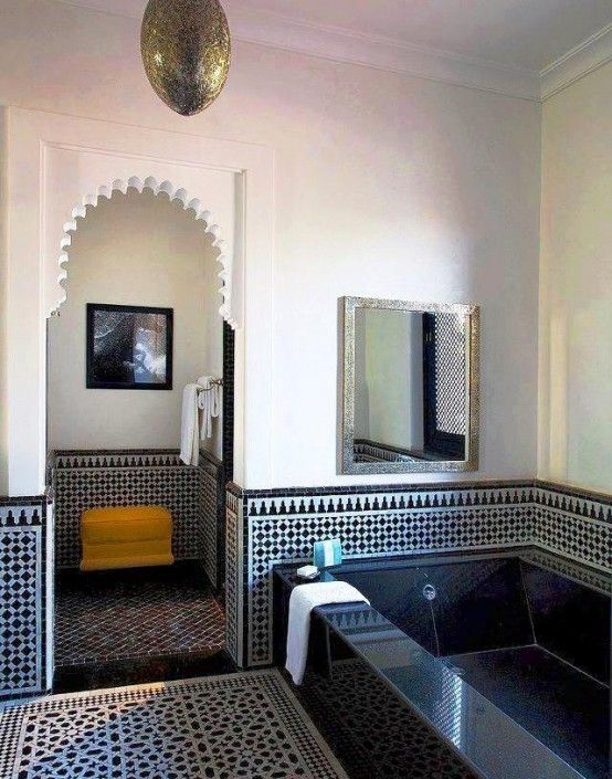 Eastern Luxury: 48 Inspiring Moroccan Bathroom Design Ideas.