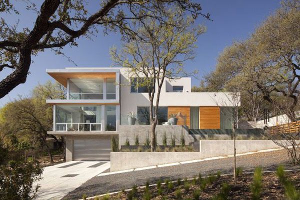 Beautiful Contemporary Homes - Passive Solar Home in Texas.