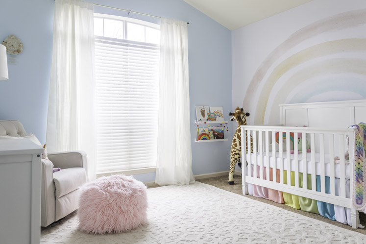 Rainbow Baby Nursery Decor |  Home Design & Lifestyle |  Jennifer Mau