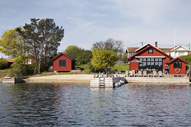 My Scandinavian Home: A laid-back Swedish island summer cottage on the.