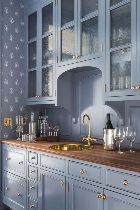 40 blue kitchen ideas - beautiful ways to use blue cabinets and decor.
