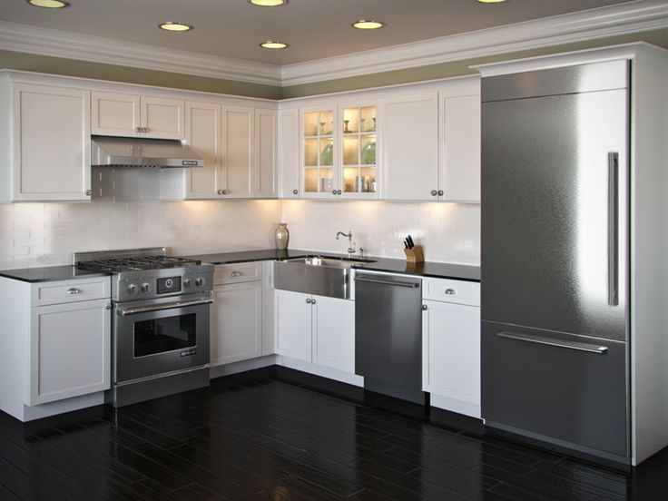 20 beautiful and modern L-shaped kitchen layouts - cozy.