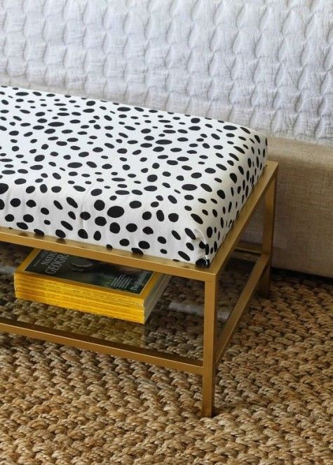 15 IKEA Ottoman and Pouf Hacks to Try (with Pictures) |  Ikea bench.