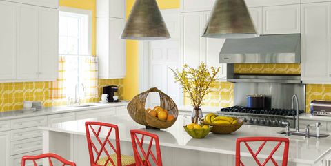10 yellow kitchen decor ideas - kitchens with yellow whale