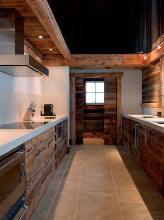 40 cozy chalet kitchen designs to get inspired |  DigsDigs.