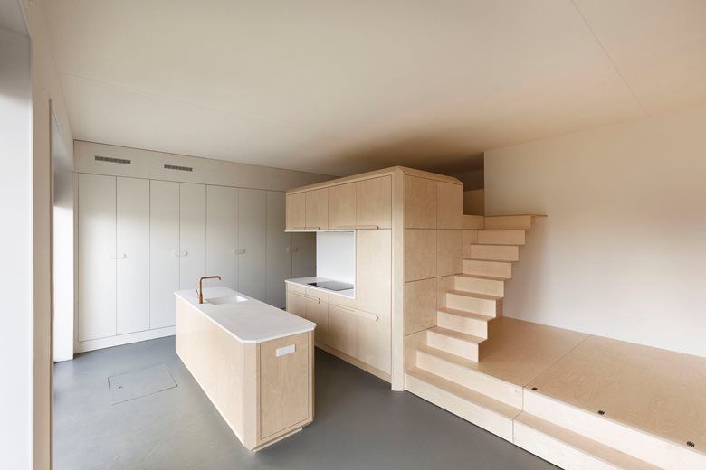 Loft Buiksloterham |  heren 5 architects |  built-in furniture .