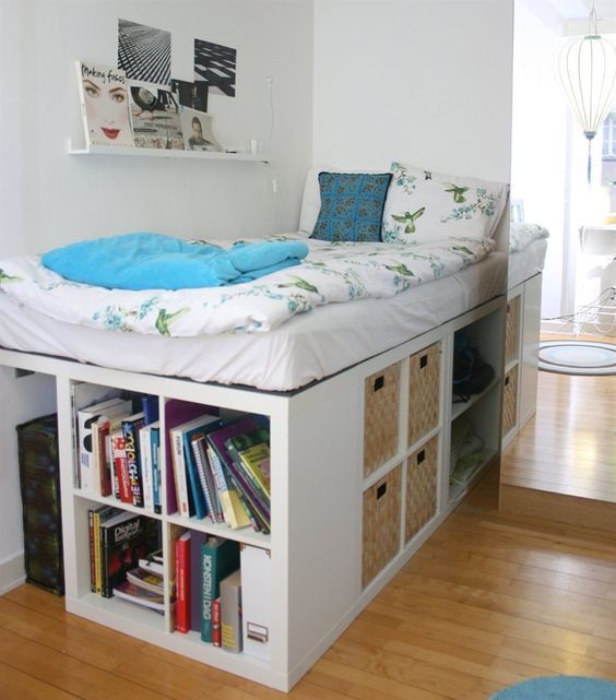 31 smart storage beds that won't spoil your interior - Mili.