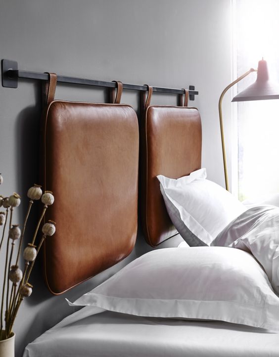 25 leather headboards that will transform your bedroom - DigsDi