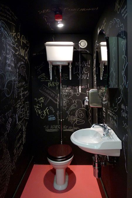 21 Unconventional Chalkboard Bathroom Decor Ideas |  painting .