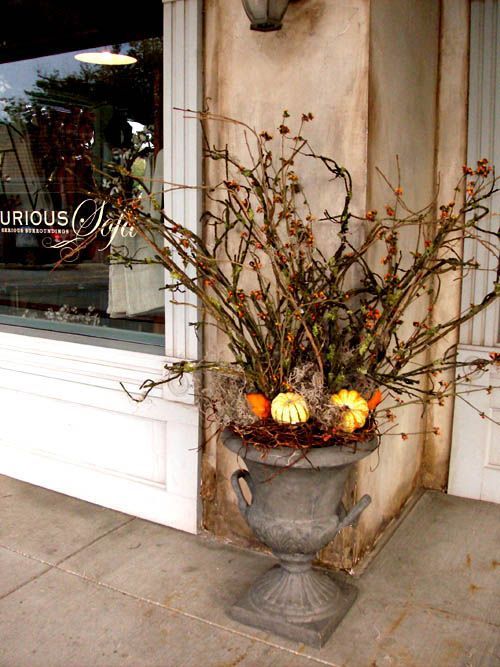 Touches of Nature: 35 Cute Twigs Fall Decor Ideas |  Autumn Halloween.