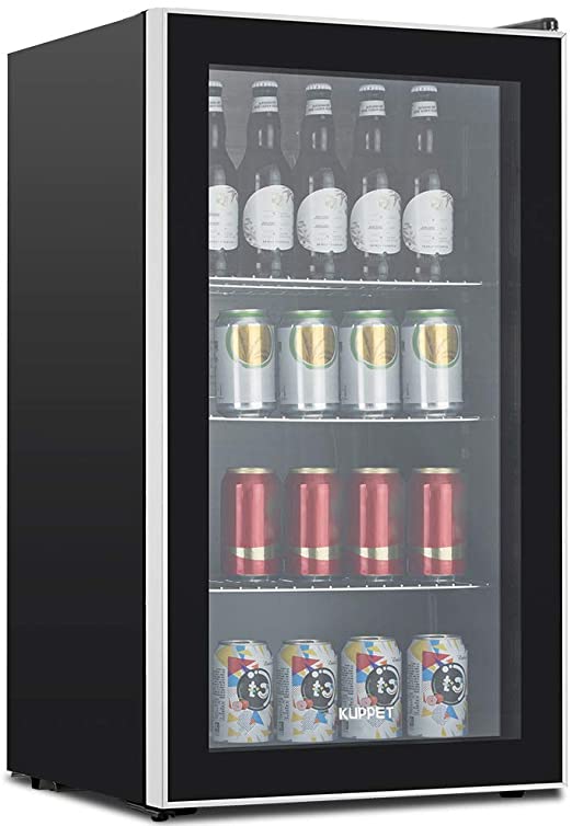Amazon.com: KUPPET 120-Can Beverage Cooler and Fridge, Small.