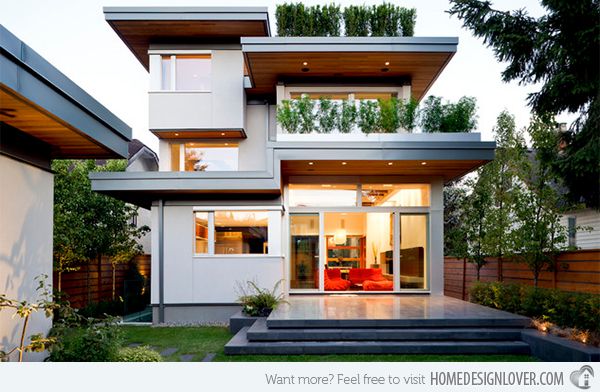 15 Geometric Modern Home Designs |  Home Design Lovers |  Modern .