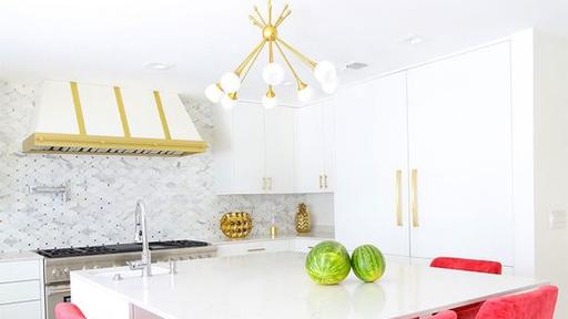 46 Beautiful Glam Kitchen Design Ideas to Try |  News Bre