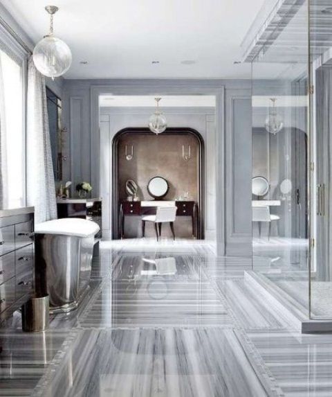 48 Luxurious Marble Bathroom Designs |  DigsDigs |  marble bathroom.